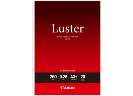 Canon fotopapír LU-101 A3+ fotopapír, 20 ks, lesklý, 260g/m