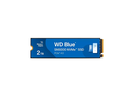 WD BLUE SSD NVMe 2TB PCIe SN5100 Powered by SanDisk, Gen4, (R:5150, W:4850MB/s)