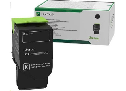 Lexmark černý toner C252UK0 Return progam pro MC2640adwe, C2535dw, MC2535adwe na 8 000 stran