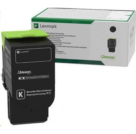 Lexmark černý toner C252UK0 Return progam pro MC2640adwe, C2535dw, MC2535adwe na 8 000 stran Lexmark černý toner C252UK0 Return progam pro MC2640adwe, C2535dw, MC2535adwe na 8 000 stran