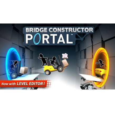 Bridge Constructor Portal (PC) klíč Steam Bridge Constructor Portal (PC) klíč Steam