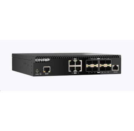 QNAP switch QSW-M3212R-8S4T (8xSFP+,4x10GbE) QNAP switch QSW-M3212R-8S4T (8xSFP+,4x10GbE)