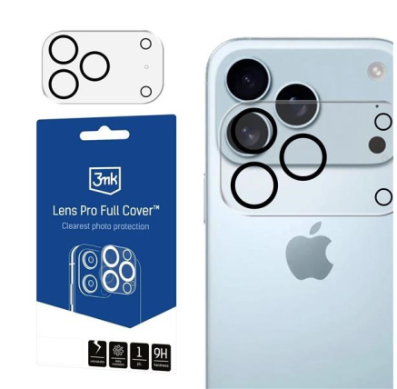 3mk Lens Pro Full Cover pro Apple iPhone 17 Pro 3mk Lens Pro Full Cover pro Apple iPhone 17 Pro