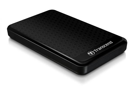 TRANSCEND externí HDD USB 3.1 StoreJet 25A3, 1TB, Black (nárazuvzdorný, 256-bit AES)