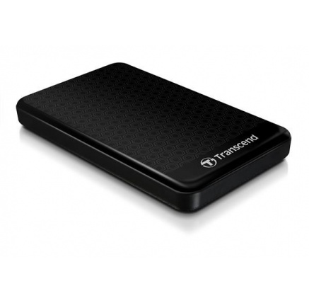 TRANSCEND externí HDD 2,5" USB 3.1 StoreJet 25A3, 1TB, Black (nárazuvzdorný, 256-bit AES)