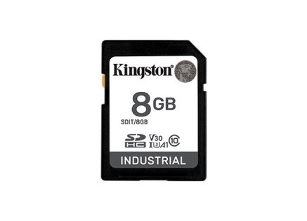 Kingston SDHC karta 8GB Industrial pSLC
