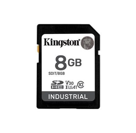 Kingston SDHC karta 8GB Industrial pSLC