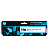 HP 980 Cyan Ink Cart, D8J07A (6,600 pages)