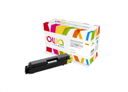 OWA Armor toner pro KYOCERA FSC-5150, 2800 Stran, TK580Y, žlutá/yellow + waste box (TK-580Y)