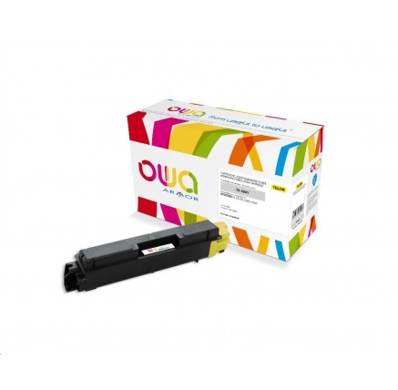 OWA Armor toner pro KYOCERA FSC-5150, 2800 Stran, TK580Y, žlutá/yellow + waste box (TK-580Y) OWA Armor toner pro KYOCERA FSC-5150, 2800 Stran, TK580Y, žlutá/yellow + waste box (TK-580Y)