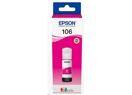 EPSON ink bar 106 EcoTank Magenta ink bottle
