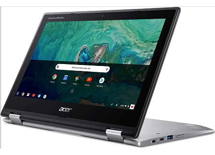 ACER NTB Chromebook Spin 511 (R752TN-C118) - Celeron N4120,11.6" Multi-touch,4GB,64GBeMMC,Intel UHD 600,Chrome OS,černá