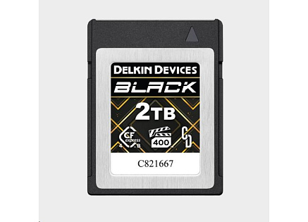Delkin CFexpress 4.0 BLACK | Type B | R3700/W3220 (VPG400) 2TB