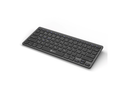 C-TECH Klávesnice KB-120S Dual mode, bezdrátová, BT5.0 + 2,4GHz, USB nano receiver, CZ/SK