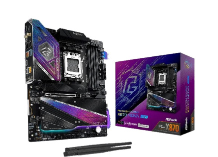 ASRock MB Sc AM5 X870 NOVA WIFI, AMD X870, 4xDDR5, 1xHDMI, 2xUSB4, WI-FI ASRock MB Sc AM5 X870 NOVA WIFI, AMD X870, 4xDDR5, 1xHDMI, 2xUSB4, WI-FI
