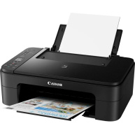 Canon PIXMA Tiskárna TS3350 black - barevná, MF (tisk, kopírka, sken, cloud), USB, Wi-Fi