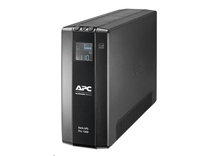 APC Back-UPS Pro BR 1300VA, 8 Outlets, AVR, LCD Interface (780W)