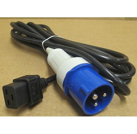 HP power cord 3.6m 16A C19 IEC309 Pwr Cord HP power cord 3.6m 16A C19 IEC309 Pwr Cord