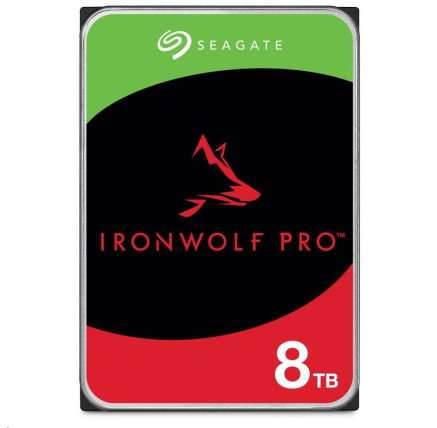 SEAGATE HDD 8TB IRONWOLF PRO (NAS), 3.5", SATAIII, 7200 RPM, Cache 256MB SEAGATE HDD 8TB IRONWOLF PRO (NAS), 3.5", SATAIII, 7200 RPM, Cache 256MB