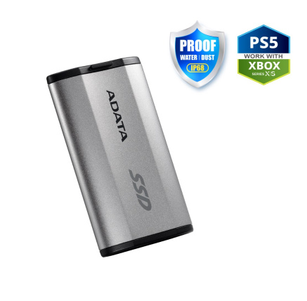 ADATA External SSD 2TB SD810 USB 3.2 USB-C, Stříbrná ADATA External SSD 2TB SD810 USB 3.2 USB-C, Stříbrná