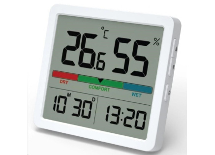 WG - Digitální teploměr s vlhkoměrem WG5, bílá WG - Digitální teploměr s vlhkoměrem WG5, bílá