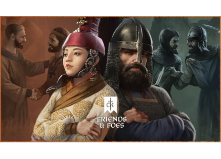 Crusader Kings III: Friends & Foes (PC/MAC/LINUX) klíč Steam Crusader Kings III: Friends & Foes (PC/MAC/LINUX) klíč Steam