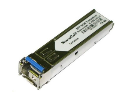Optický SFP modul SM (1550nm/1310nm), WDM, 1,25 Gb/s, LC, 3km (HP kompatibilní) Optický SFP modul SM (1550nm/1310nm), WDM, 1,25 Gb/s, LC, 3km (HP kompatibilní)