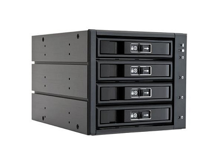 CHIEFTEC SATA/SAS Backplane CBP-3141SAS, 3 x 5.25" bays for 4 SAS/S-ATA HDDs, Hot-Swap, full aluminium CHIEFTEC SATA/SAS Backplane CBP-3141SAS, 3 x 5.25" bays for 4 SAS/S-ATA HDDs, Hot-Swap, full aluminium