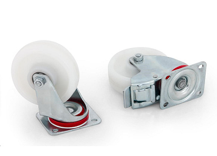 TRITON Kolečka, sada 4ks (2ks s brzdou, 2ks bez brzdy) max.nosnost 1600kg