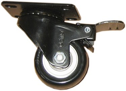 EUROCASE pojezdové koloečko s brzdou GA-14, pro rozvaděče