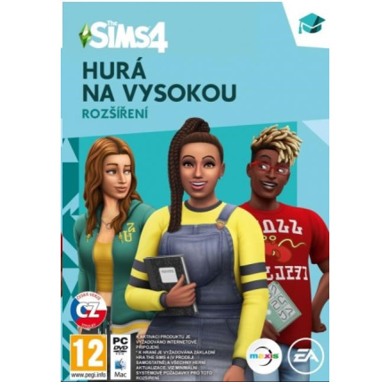 PC hra The Sims 4 Hurá na vysokou