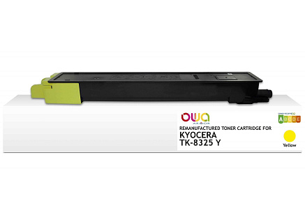 OWA Armor toner pro KYOCERA MITA TASKalfa 2551ci, 12000 stran, TK-8325 Y, žlutá/yellow OWA Armor toner pro KYOCERA MITA TASKalfa 2551ci, 12000 stran, TK-8325 Y, žlutá/yellow