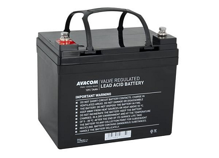 AVACOM baterie 12V 34Ah M6 DeepCycle (PBAV-12V034-M6AD)