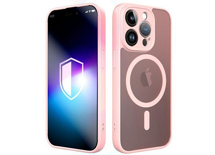3mk ochranný kryt Misty MagCase Pink pro Apple iPhone 14 Pro 3mk ochranný kryt Misty MagCase Pink pro Apple iPhone 14 Pro