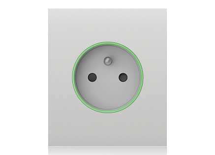 Ajax CenterCover (smart) - Středový kryt zásuvky, horizontální, bílá Ajax CenterCover (smart) - Středový kryt zásuvky, horizontální, bílá