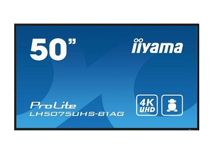 Iiyama ProLite IDS, 24/7, 4K, USB, RS232, Ethernet, Wi-Fi, Android, kit (RS232), black Iiyama ProLite IDS, 24/7, 4K, USB, RS232, Ethernet, Wi-Fi, Android, kit (RS232), black