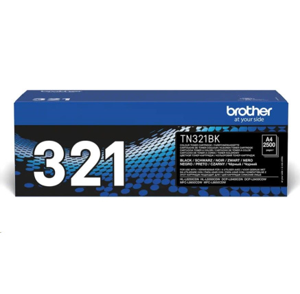 BROTHER Toner TN-321BK Laser Supplies - 2500stran - pro DCP-L8450CDW BROTHER Toner TN-321BK Laser Supplies - 2500stran - pro DCP-L8450CDW