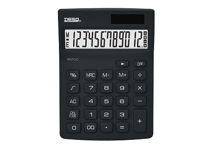 DESQ Kalkulačka NG, černá