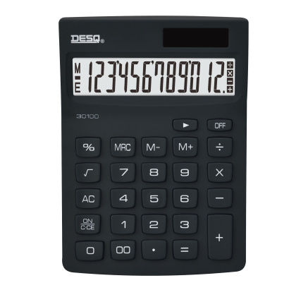 DESQ Kalkulačka NG, černá