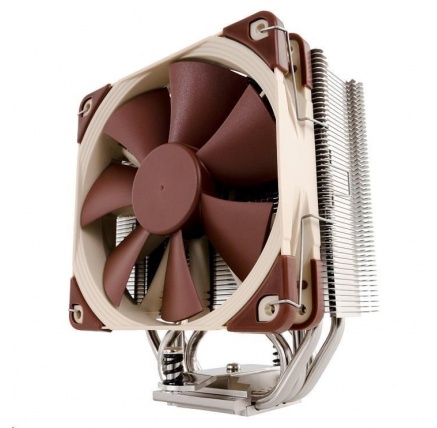 NOCTUA Chladič CPU NH-U12S, 1x 120mm, LGA1851, AM5, hnědá/stříbrná