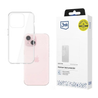 3mk ochranný kryt Armor Case pro Apple iPhone 15, čirá