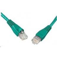Solarix Patch kabel CAT5E UTP PVC 0,5m zelený snag-proof C5E-114GR-0,5MB