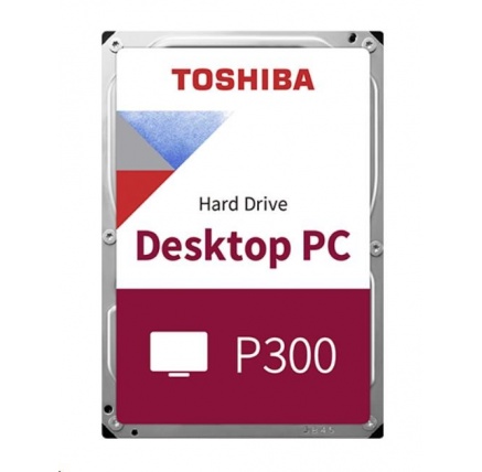 TOSHIBA HDD P300 Desktop PC (CMR) 1TB, SATA III, 7200 rpm, 64MB cache, 3,5", RETAIL