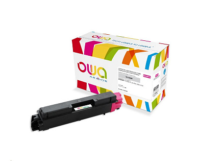 OWA Armor toner pro KYOCERA FS-C5250, 2026, 5000 Stran, TK590M, červená/magenta + waste box (TK-590M)
