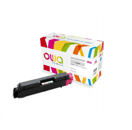 OWA Armor toner pro KYOCERA FS-C5250, 2026, 5000 Stran, TK590M, červená/magenta + waste box (TK-590M) OWA Armor toner pro KYOCERA FS-C5250, 2026, 5000 Stran, TK590M, červená/magenta + waste box (TK-590M)