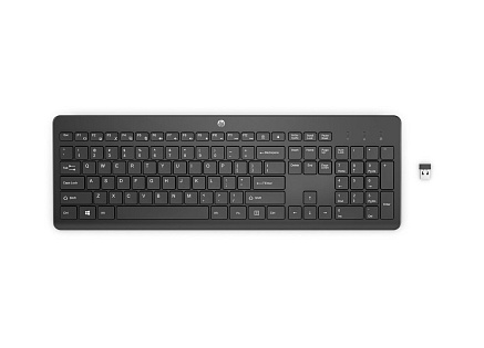 HP 230 Wireless Keyboard - bezdrátová klávesnice CZ/SK lokalizace HP 230 Wireless Keyboard - bezdrátová klávesnice CZ/SK lokalizace