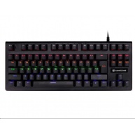 TRACER klávesnice GAMEZONE Stinger 87, herní, drátová, mechanická, USB, černá, podsvícená