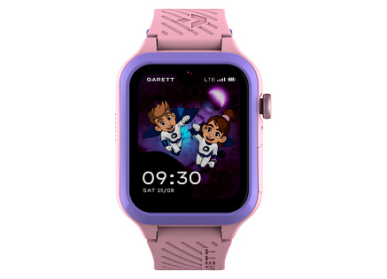 BAZAR - Garett Smartwatch Kids ESSA 2 AI 4G Pink - Poškozený obal (Komplet)