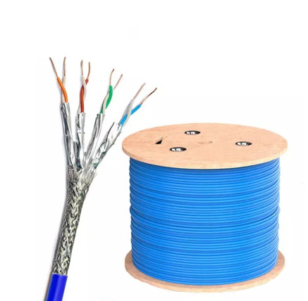 DIGITUS CAT 6A U-FTP Kabel 4x2,drát AWG23, LSOH, modrý, 305m DIGITUS CAT 6A U-FTP Kabel 4x2,drát AWG23, LSOH, modrý, 305m