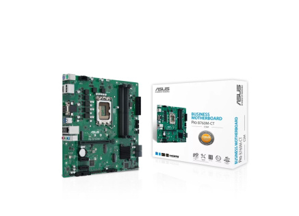 ASUS MB Sc LGA1700 PRO B760M-CT-CSM, Intel B760, 4xDDR5, 2xDP, 1xHDMI, 1xVGA, mATX